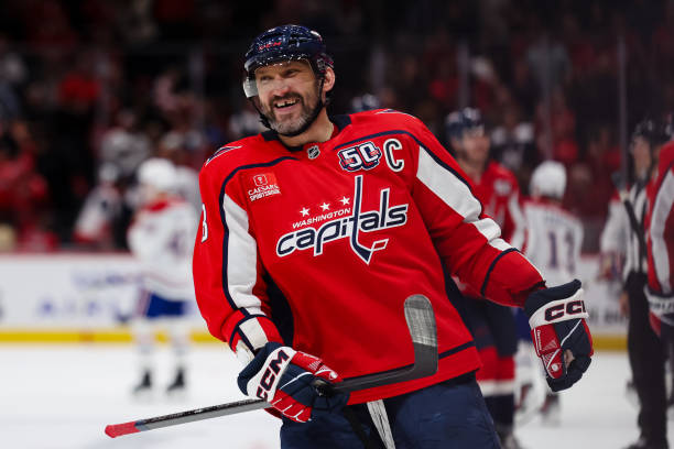 Alex Ovechkin. Getty Images