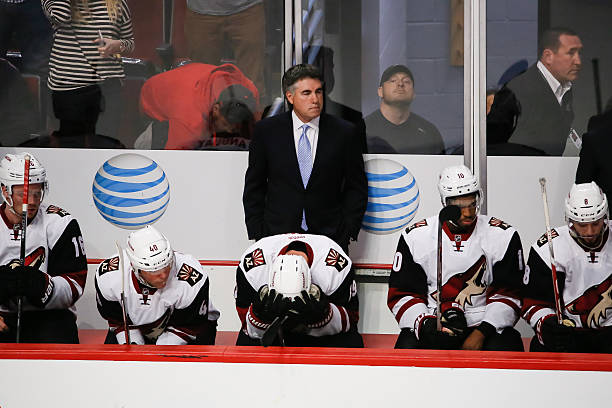 Dave Tippett. Getty